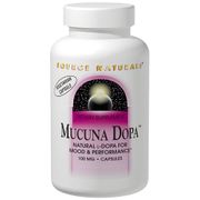 Mucuna Dopa 100mg, 60 Vegi Capsules, Source Naturals