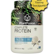 Complete Protein Vegan Powder, Creamy Vanilla Bean, 31.75 oz (2 lb), PlantFusion