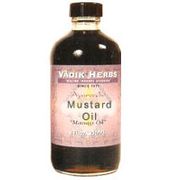 Mustard Oil, 8 oz, Vadik Herbs (Bazaar of India)