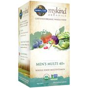 mykind Organics Men's 40+ Multi, Whole Food Multivitamin, 60 Tablets, Garden of Life