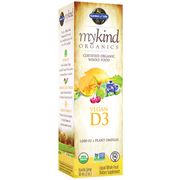 mykind Organics Vegan D3 Spray, Whole Food Vitamin Liquid, 2 oz, Garden of Life