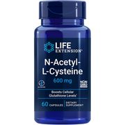 N-Acetyl-L-Cysteine (NAC) 600 mg, 60 Capsules, Life Extension