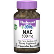 NAC 500 mg, 30 Vegetable Capsules, Bluebonnet Nutrition