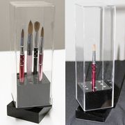 Nail Brush Holder (Spinnable Acrylic Made Material)
