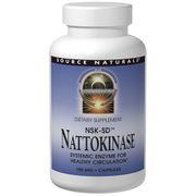 Nattokinase 100 mg, 30 Capsules, Source Naturals