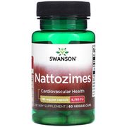 Nattozimes, 195 mg, 60 Veggie Caps, Swanson Health Products