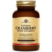 Natural Cranberry with Vitamin C, 60 Vegetable Capsules, Solgar