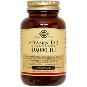 Natural Vitamin D3 (Cholecalciferol) 10,000 IU, 120 Softgels, Solgar