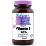 Natural Vitamin E 1000 IU, 100 Softgels, Bluebonnet Nutrition