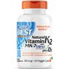Natural Vitamin K2 MK-7 180 mcg Plus D3 1000 IU