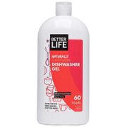 Naturally Crumb-Crushing Dishwasher Gel, Ultra Concentrated, 30 oz, Better Life Green Cleaning