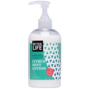 Naturally Nourishing Hand & Body Lotion, Citrus Mint, 12 oz, Better Life Green Cleaning
