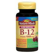 Nature Made Vitamin B-12 1000 mcg, Sublingual, 50 Lozenges