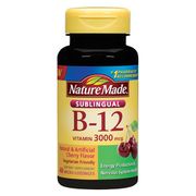 Nature Made Vitamin B-12 3000 mcg, Sublingual, 40 Lozenges