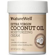 Nature Well Extra Virgin Coconut Oil Moisturizing Cream, 16 oz
