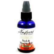 Neck & Shoulder Rub Wellness Oil, 2 oz, Nature's Inventory