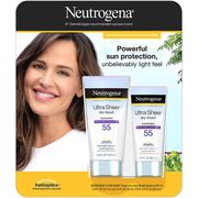 Neutrogena Ultra Sheer Dry-Touch Sunscreen Broad Spectrum SPF 55, 5 oz + 3 oz