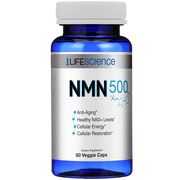 NMN Basic 500, 60 Veggie Caps, 1LifeScience