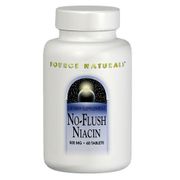 No-Flush Niacin Inositol Nicotinate 500mg 30 tabs from Source Naturals