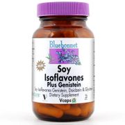 Non-GMO Soy Isoflavones Plus Genistein, 60 Vcaps, Bluebonnet Nutrition