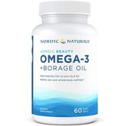 Nordic Beauty Omega-3 + Borage Oil, 60 Soft Gels, Nordic Naturals