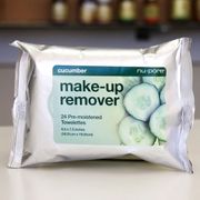 Nu-Pore Cucumber Make-Up Remover, 24 Pre-Moistened Towelettes