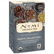 Numi's Collection, Assorted Melange Teas & Herbal Teasan, 18 Tea Bags, Numi Tea