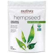 Nutiva Organic Hempseed Raw Shelled (Hemp Seed), 12 oz (340 g)