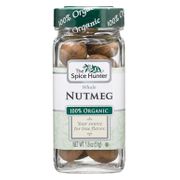 Nutmeg, Whole, 100% Organic, 1.8 oz x 6 Bottles, Spice Hunter