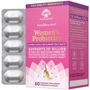 NutriFlora-Pro, Women's Probiotics, 60 Vegetable Capsules, NutriCelebrity