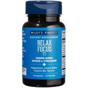 Nutriment Plus - Relax Focus, 30 Capsules, Wiley's Finest