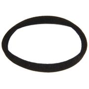 Nylon Hair Elastic - Wisteria - Black, 3 ct Per Card, DiPrima Beauty