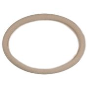 Nylon Hair Elastic - Wisteria - Tan, 3 ct Per Card, DiPrima Beauty