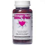 Olive Leaf, 100 Vegetarian Capsules, Kroeger Herb