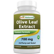 Olive Leaf Extract 700 mg, 90 Capsules, Best Naturals