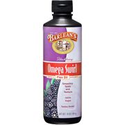 Omega Swirl Flax Oil Liquid Supplement, Blackberry, 16 oz, Barlean's Organic Oils