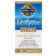 Omega-Zyme Ultra (O-Zyme Ultra), Ultimate Digestive Enzymes, 90 Veggie Caps, Garden of Life