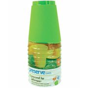 On The Go Cups, Apple Green, 16 oz x 10 Pack, Preserve