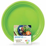 On The Go Large Plates, Apple Green, 8 Pack, Preserve