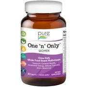 One 'n' Only Women's Formula, One Daily Multivitamin, 30 Tablets, Pure Essence Labs