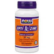 L-OptiZinc 30 mg, Zinc Complex, 100 Capsules, Now Foods