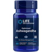 Optimized Ashwagandha Extract, 60 Vegetarian Capsules, Life Extension