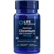 Optimized Chromium with Crominex 3+, 60 Vegetarian Capsules, Life Extension