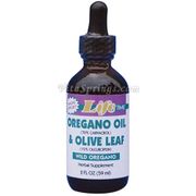 Oregano Oil & Olive Leaf Liquid, 2 oz, LifeTime