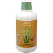 Organic Aloe Vera Juice, Unflavored, 32 oz, Dynamic Health Labs