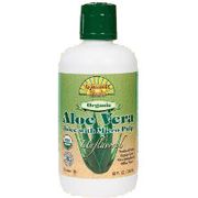 Organic Aloe Vera Juice with Micro Pulp Unflavored, 32 oz, Dynamic Health