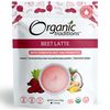 Organic Beet Latte with Fermented Beets and Probiotics