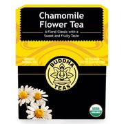 Organic Chamomile Flower Tea, 18 Tea Bags, Buddha Teas