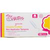 Organic Cotton Non Applicator Tampons, Regular