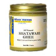 Organic Shatawari Ghee (not for cooking), 7 oz, Vadik Herbs